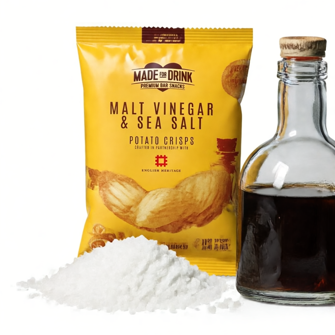 Burts Potato Chips – Sea Salt & Malt Vinegar