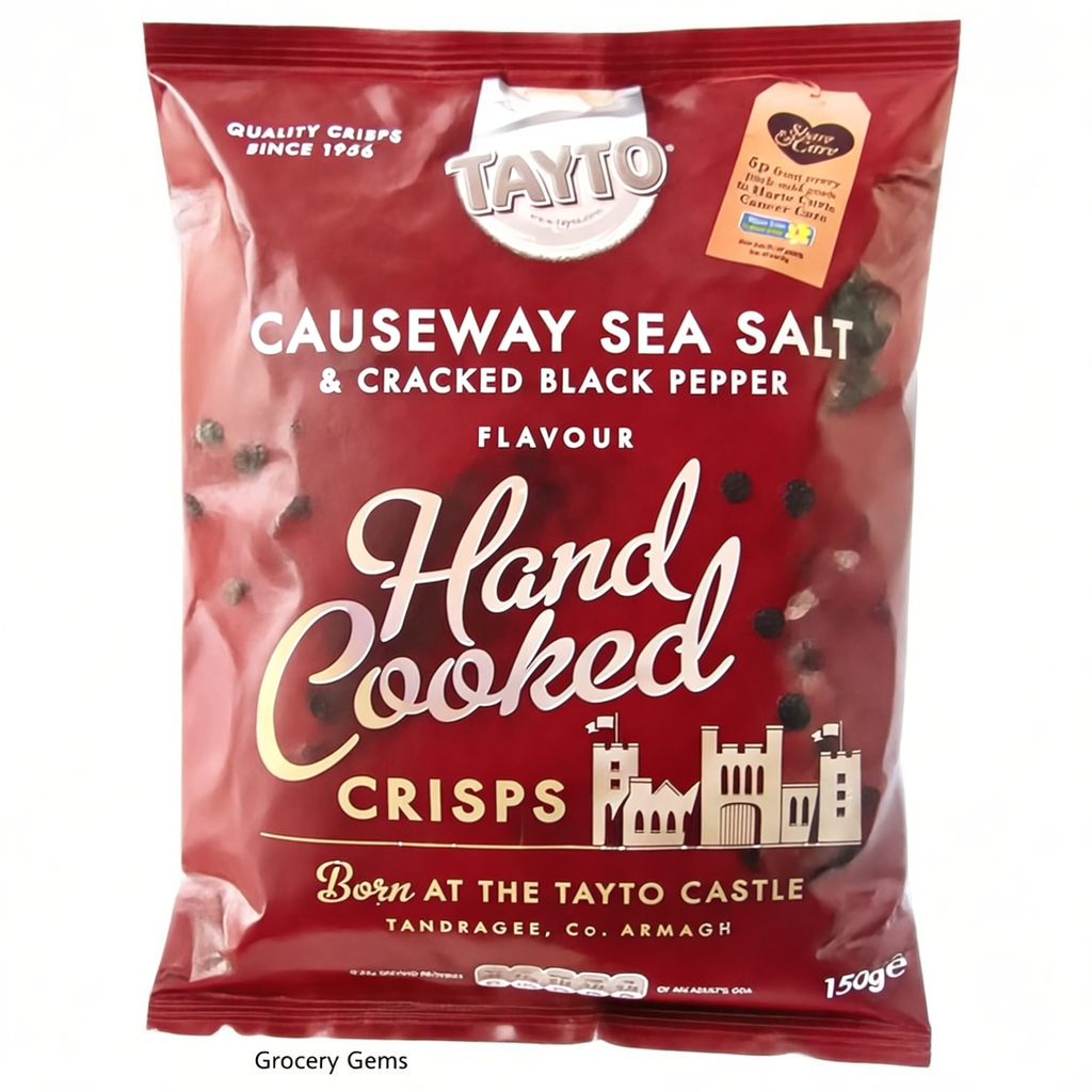 Burts Potato Chips – Sea Salt with Cracked Peppercorns