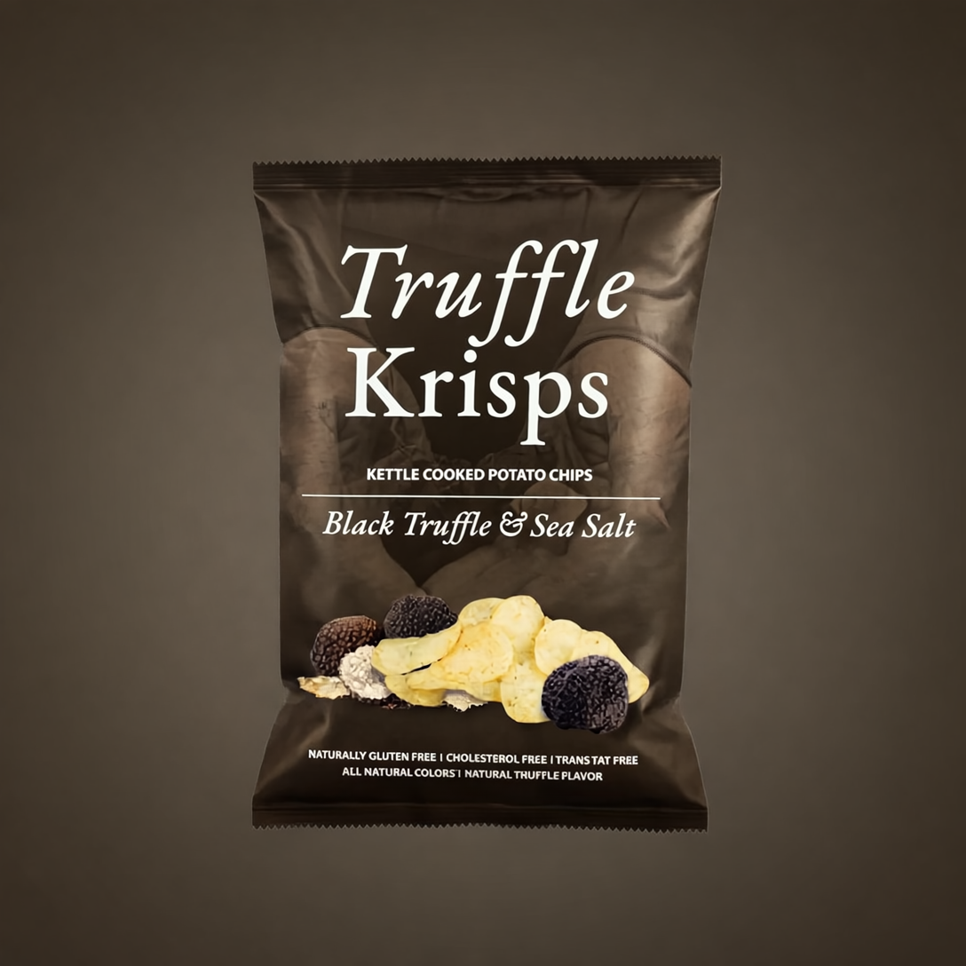 Truffle Krips – Black Truffle Flavored Potato Chips